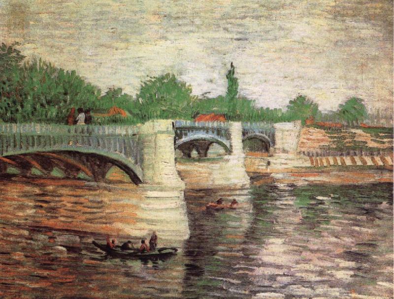 Vincent Van Gogh Pont de la Grande Jatte